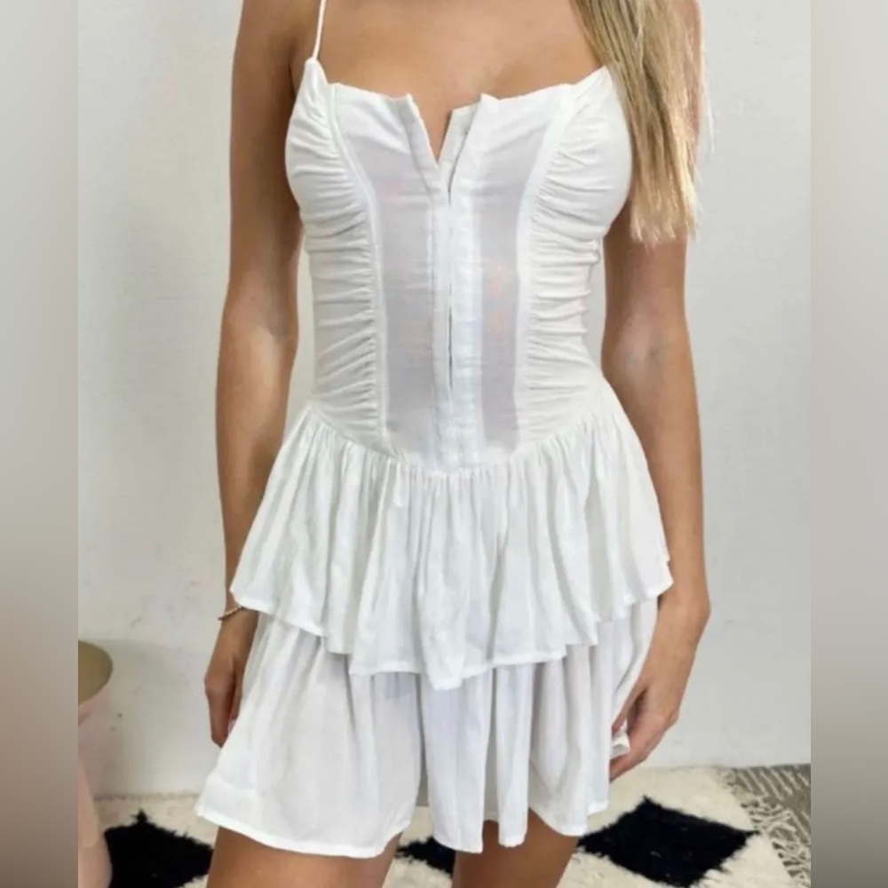 Isabelle’s Cabinet Sky to Moon mini dress